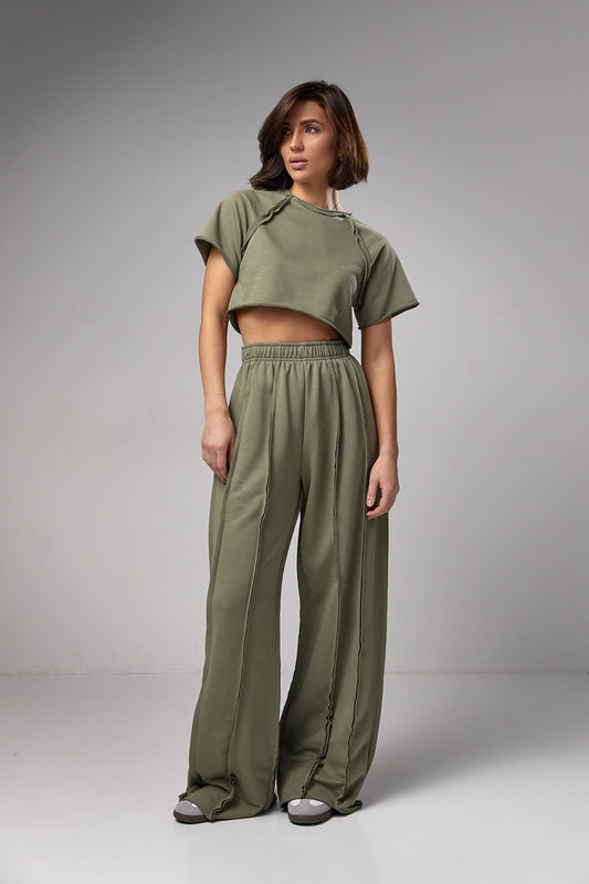 féminin трикотажний costume у стилі grunge